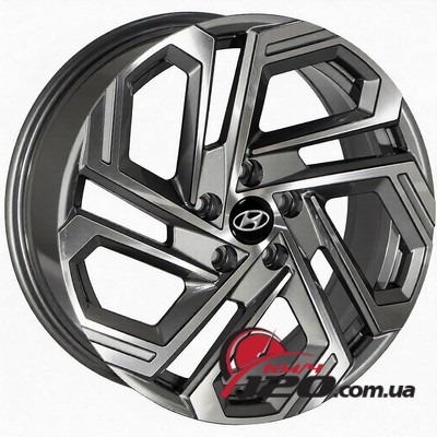 Replica Hyundai (HND345) 7.5x18 5x114.3